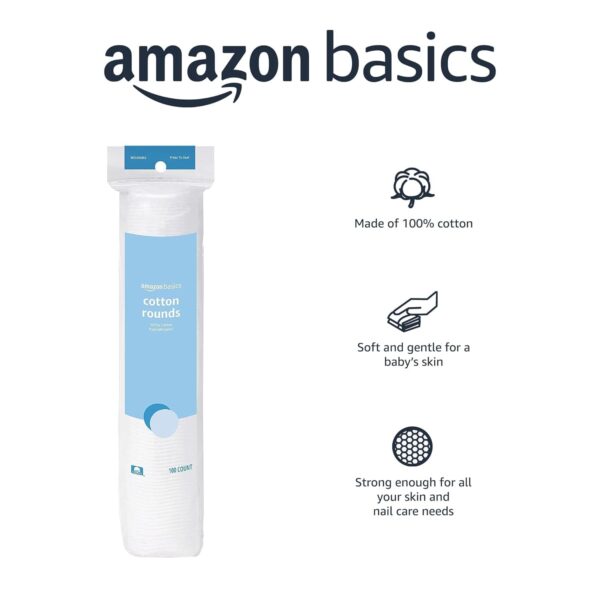 Amazon Basics Hypoallergenic Cotton Rounds 100 Count Review