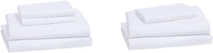 Amazon Basics Microfiber Bed Sheet Set Queen Review