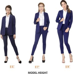 Marycrafts Women’s Business Blazer Pant Suit Set Review