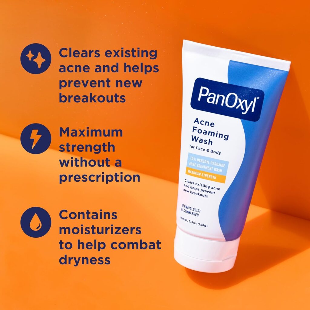 PanOxyl 10% Benzoyl Peroxide Acne Foaming Wash Review