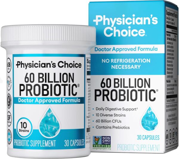 Physician’s Choice Probiotics 60 Billion CFU