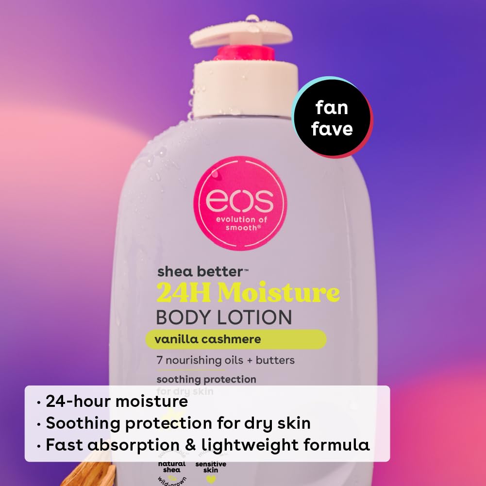 eos Shea Better Vanilla Cashmere Body Lotion Review