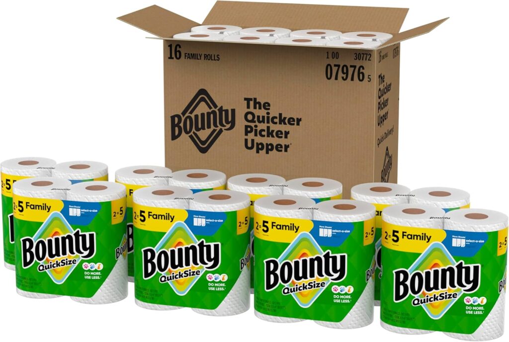 Bounty Quick Size Paper Towels Review